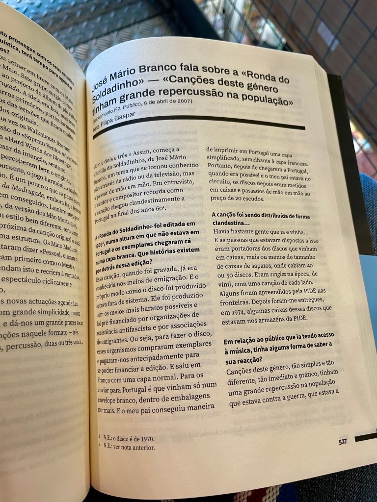 José Mário Branco – Entrevistas para a imprensa 1970-2019”